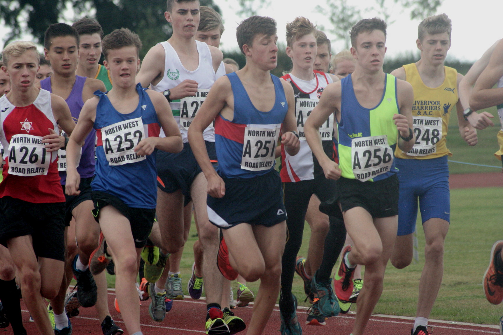 2015 Start of U17 NW Relays Race